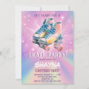 Search for glow in the dark skating invitations Retro