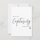 Search for vendor wedding thank you cards Videographer