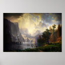 Search for albert bierstadt posters Among the sierra nevada