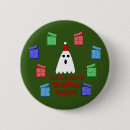 Search for funny christmas buttons Green