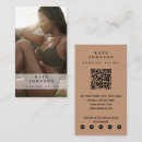 Search for tanning salon business cards Qr code