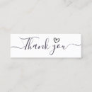 Search for thank you inserts Black and white