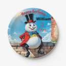 Search for vintage snowman plates Kids