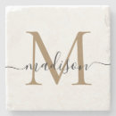 Search for monogram coasters Initial