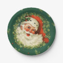 Search for vintage santa claus plates Traditional