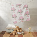 Search for pink cloud baby blankets For her