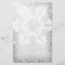 Search for snowflake stationery paper Frost