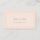 Search for gold text business cards Salon