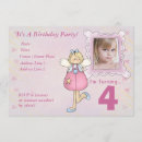 Search for angel birthday invitations Girls