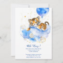 Search for tiger baby shower invitations Watercolor