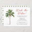 Search for deck party invitations Deck the palms