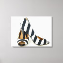 Search for black and white stripes canvas prints Striped