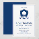 Search for golf bachelor party invitations Sports