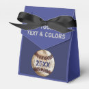 Search for baseball favor boxes Blue