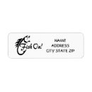 Search for fisherman return address labels Fishing
