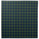 Search for blue and green plaid napkins Yellow