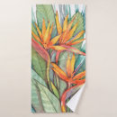 Search for floral bath towels Tropical