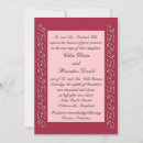Search for ruby red wedding invitations Swirls