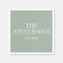 Search for family napkins Vintage