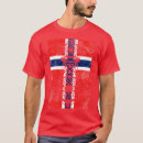 Search for norwegian flag tshirts July