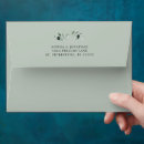 Search for gold wedding envelopes Bride and groom