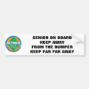 Search for old driver bumper stickers Over the hill