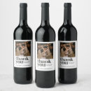 Search for thank you wine labels Typography