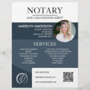 Search for qr code flyers Notary public