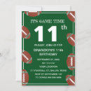 Search for football field invitations Kids