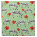 Search for zebra napkins Tropical
