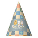 Search for blue paper party hats Retro