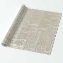Search for vintage newspaper wrapping paper French