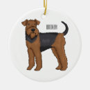 Search for airedale terrier ornaments Dog
