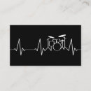 Search for drummer business cards Cool