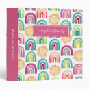 Search for kids binders Watercolor