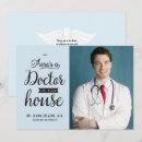 Search for med school graduation invitations Caduceus