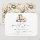 Search for cowboy boot bridal shower invitations Cowgirl