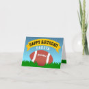 Search for football birthday cards Athlete