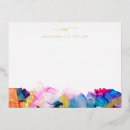 Search for gold foil note cards Monogrammed