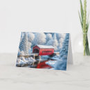 Search for winter holiday cards Red