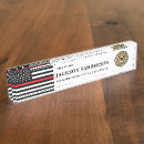 Search for firefighter name plates Emergency services