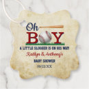 Search for baseball favor tags Baby shower