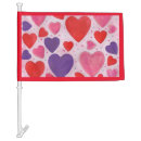 Search for valentines day car flags Hearts