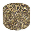 Search for leopard poufs Gold