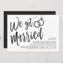 Search for marriage wedding invitations Black and white