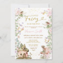 Search for fairy baby shower invitations Vintage