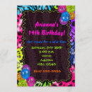 Search for cheetah print invitations Neon