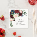 Search for blue and burgundy napkins Couple