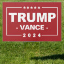 Search for trump outdoor signs Jd vance