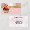 Search for food blogger business cards Patisserie